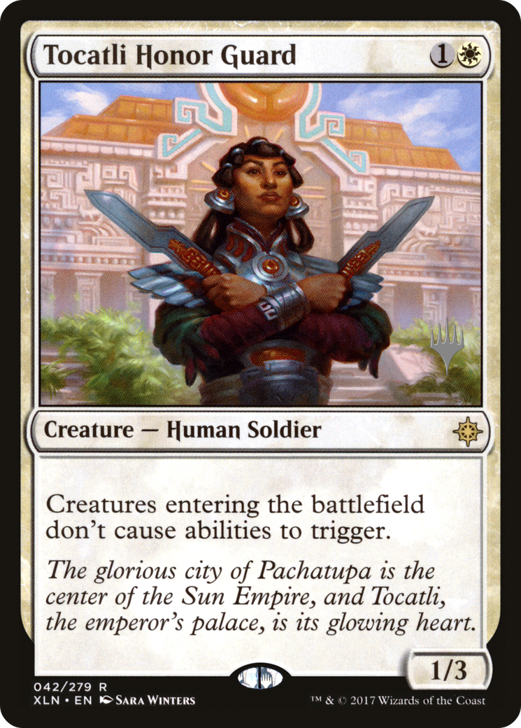 Tocatli Honor Guard (Promo Pack) [Ixalan Promos]