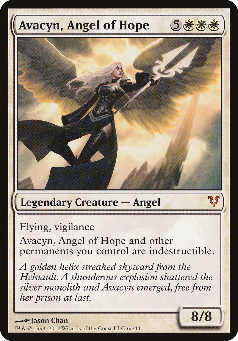 Avacyn, Angel of Hope (Oversized) [Open the Helvault]