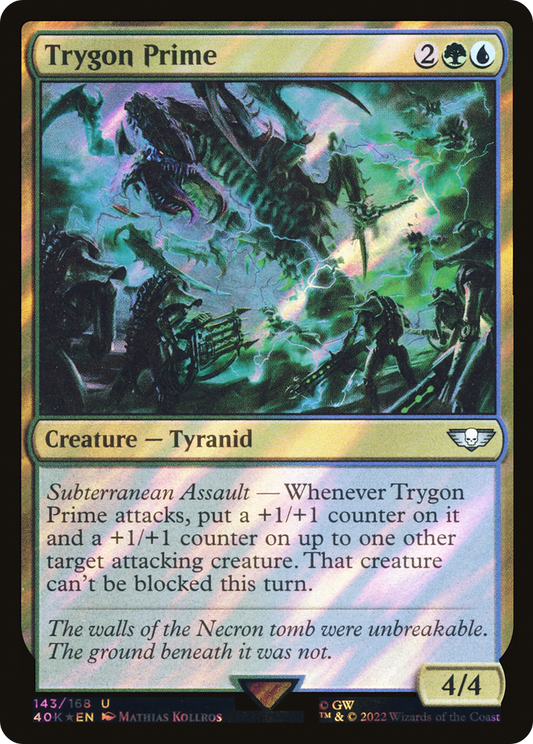 Trygon Prime (Surge Foil) [Warhammer 40,000]