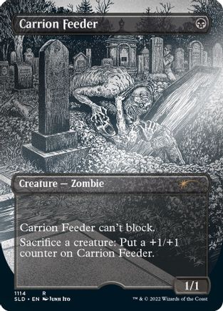 Carrion Feeder (Borderless Etched Foil) [Secret Lair Drop Series]