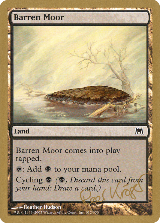 Barren Moor (Peer Kroger) [World Championship Decks 2003]