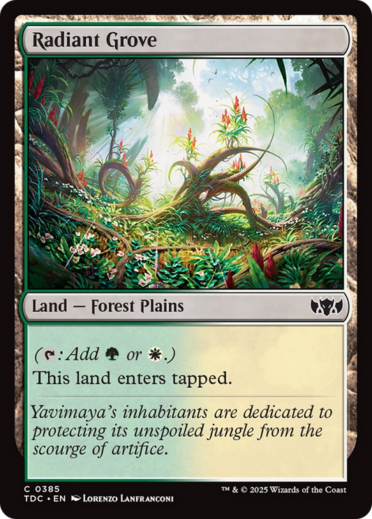 Radiant Grove [Tarkir: Dragonstorm Commander]
