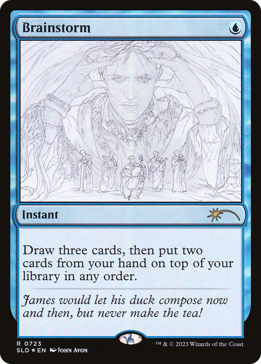 Brainstorm (0723) (Sketch Showcase) [Secret Lair Drop Series]