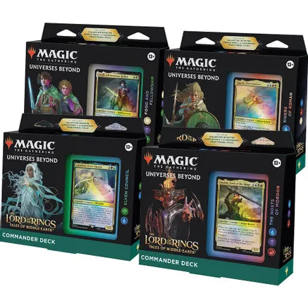 Lord of the Rings: Tales of Middle Earth Commander Decks