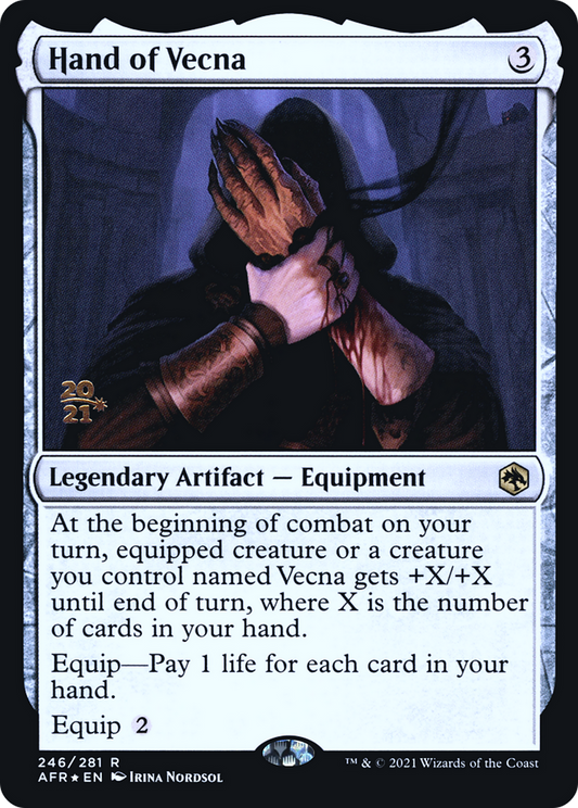Hand of Vecna [Dungeons & Dragons: Adventures in the Forgotten Realms Prerelease Promos]