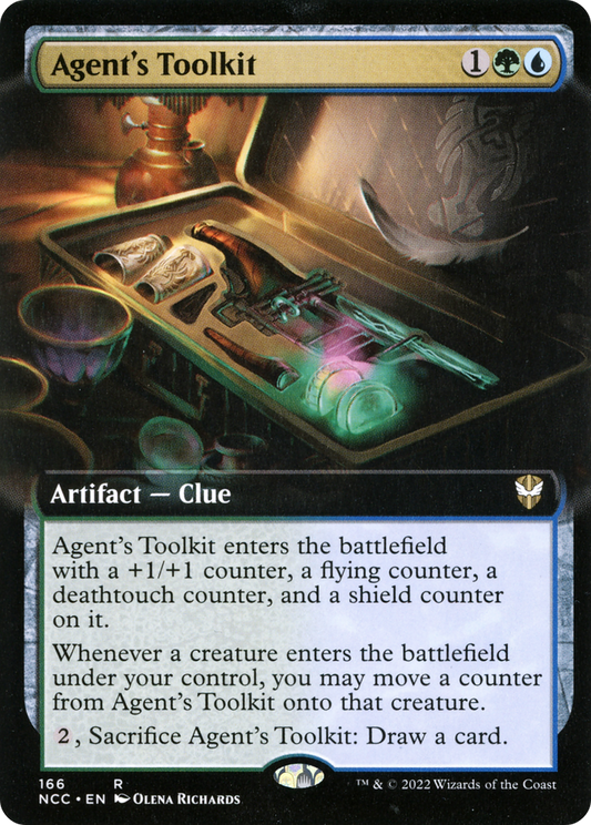 Agent's Toolkit (Extended Art) [Streets of New Capenna Commander]