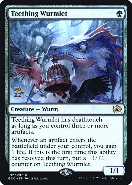 Teething Wurmlet [The Brothers' War Prerelease Promos]