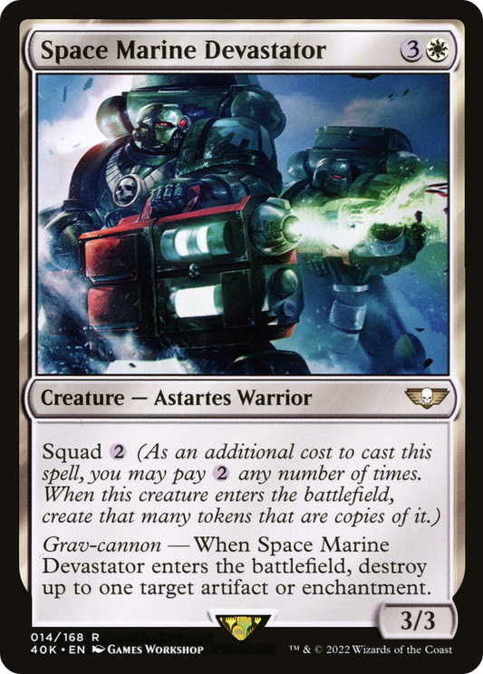 Space Marine Devastator [Warhammer 40,000]