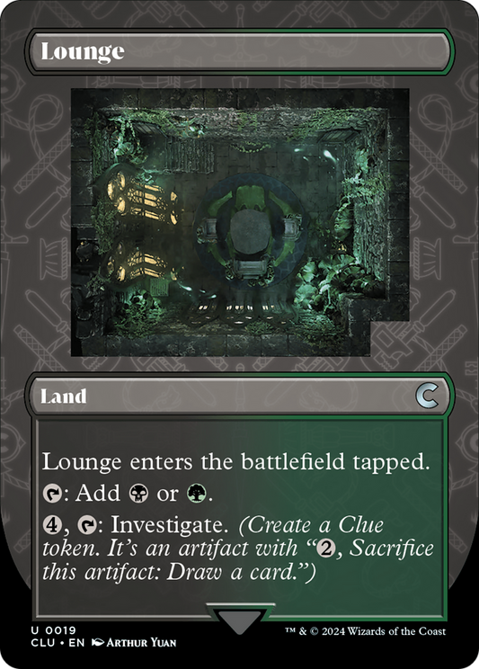 Lounge (Borderless) [Ravnica: Clue Edition]