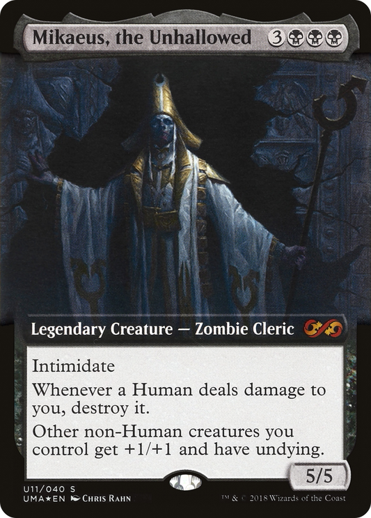 Mikaeus, the Unhallowed (Topper) [Ultimate Masters Box Topper]