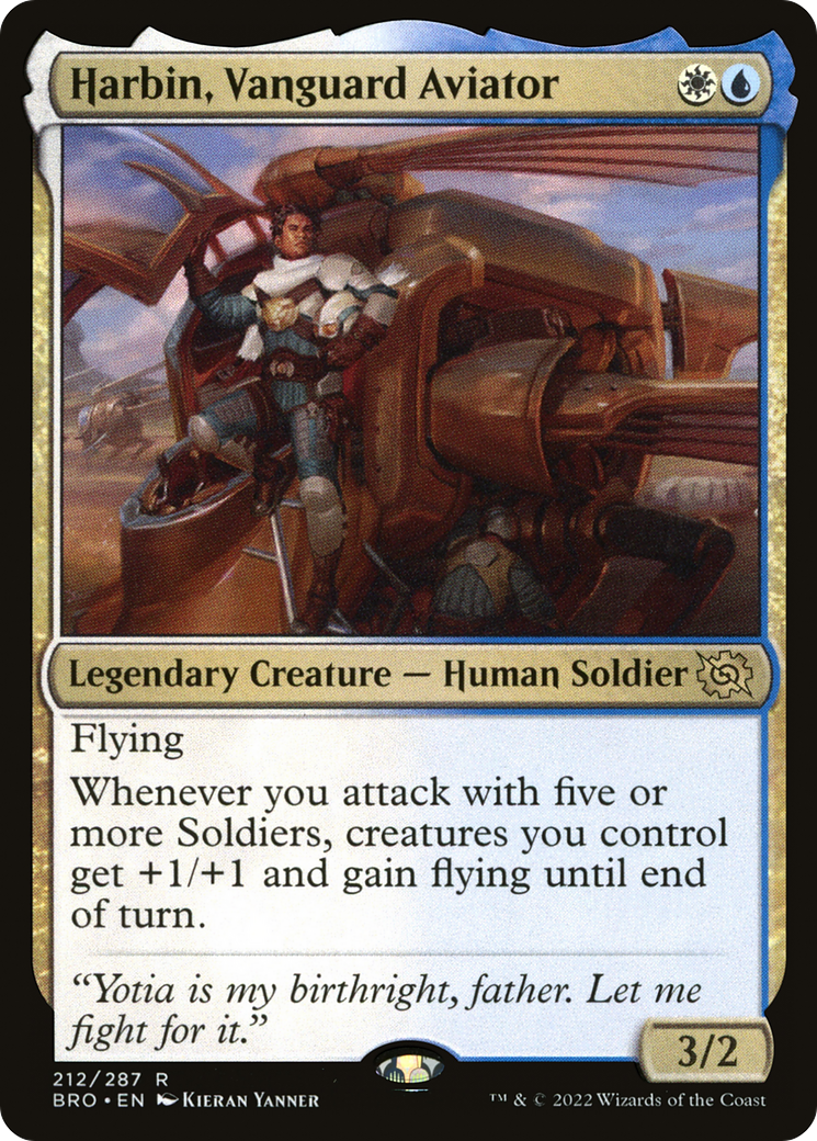 Harbin, Vanguard Aviator [The Brothers' War]