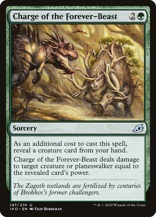 Charge of the Forever-Beast [Ikoria: Lair of Behemoths]