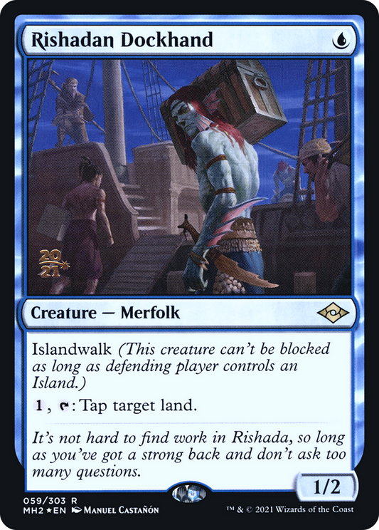 Rishadan Dockhand [Modern Horizons 2 Prerelease Promos]