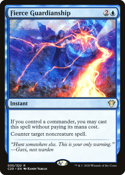 Fierce Guardianship [Commander 2020]