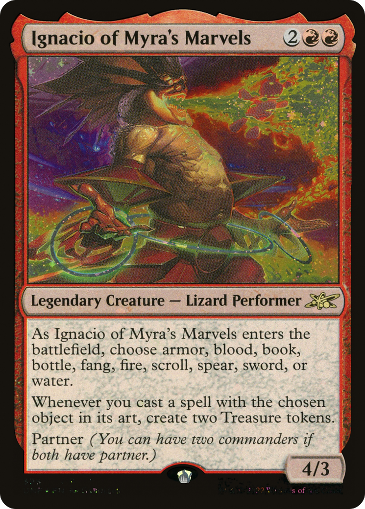 Ignacio of Myra's Marvels (Galaxy Foil) [Unfinity]