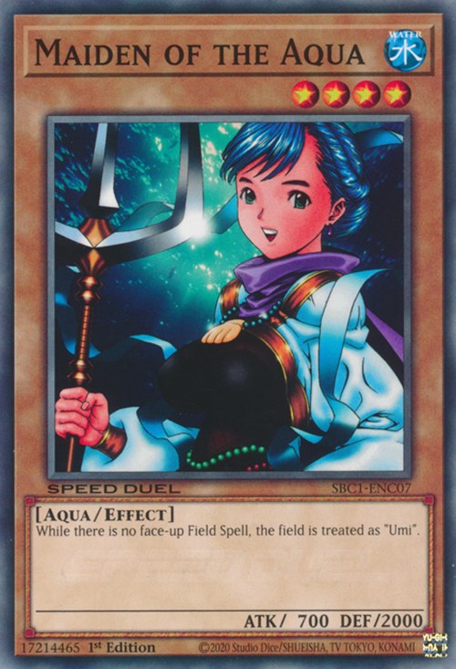 Maiden of the Aqua [SBC1-ENC07] Common