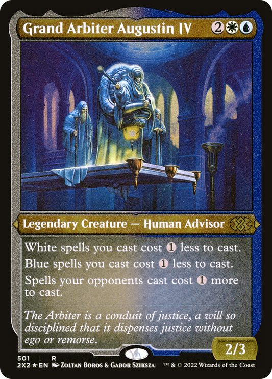 Grand Arbiter Augustin IV (Foil Etched) [Double Masters 2022]