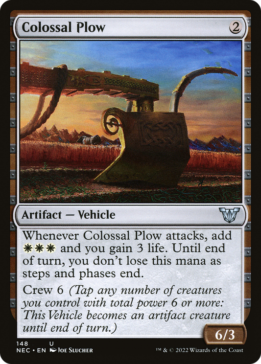 Colossal Plow [Kamigawa: Neon Dynasty Commander]