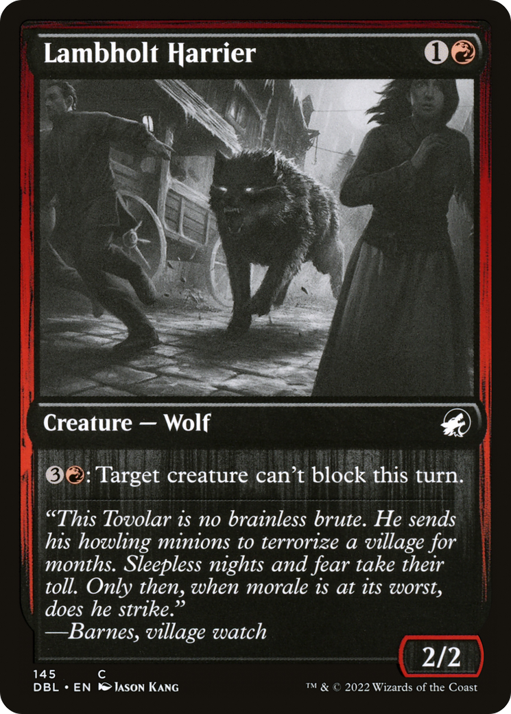 Lambholt Harrier [Innistrad: Double Feature]