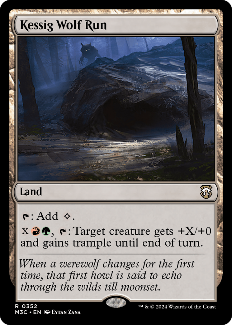 Kessig Wolf Run [Modern Horizons 3 Commander]