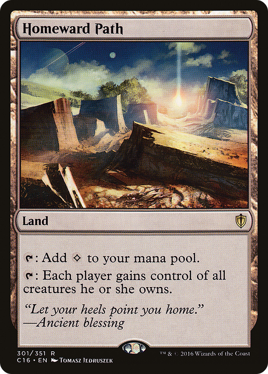 Homeward Path [Commander 2016]