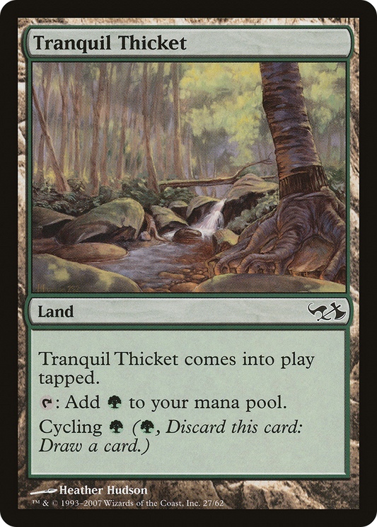 Tranquil Thicket [Duel Decks: Elves vs. Goblins]