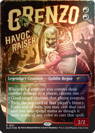 Grenzo, Havoc Raiser (Rainbow Foil) [Secret Lair Drop Series]