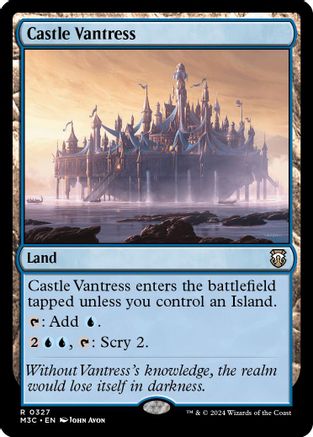 Castle Vantress (Ripple Foil) [Modern Horizons 3 Commander]