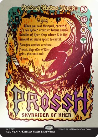 Prossh, Skyraider of Kher (Rainbow Foil) [Secret Lair Drop Series]