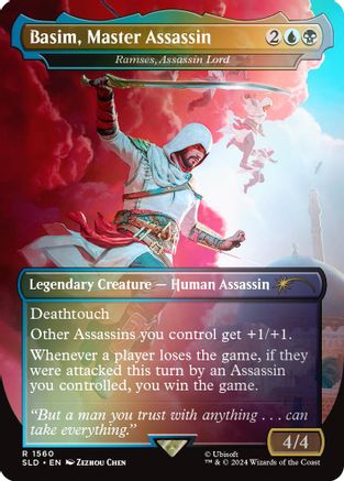 Basim, Master Assassin - Ramses, Assassin Lord (Rainbow Foil) [Secret Lair Drop Series]