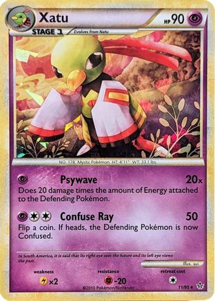 Xatu (Cracked Ice Holo) (011/95) - Holofoil Blister Exclusives - Holo Rare