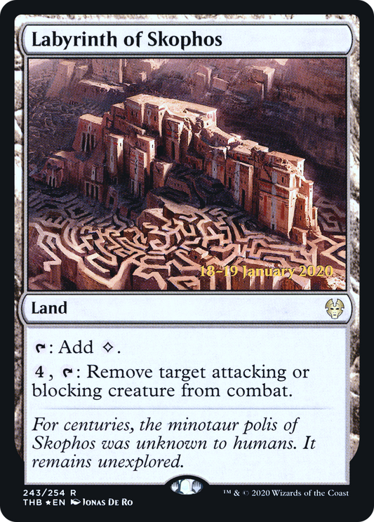 Labyrinth of Skophos [Theros Beyond Death Prerelease Promos]
