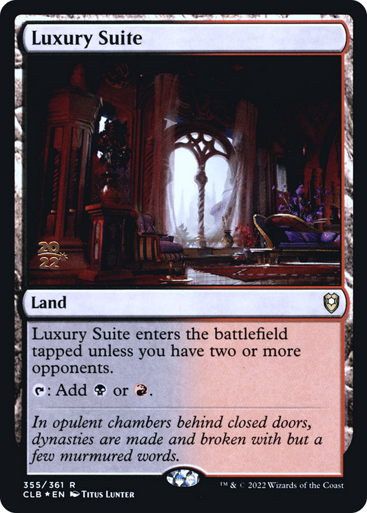 Luxury Suite [Commander Legends: Battle for Baldur's Gate Prerelease Promos]