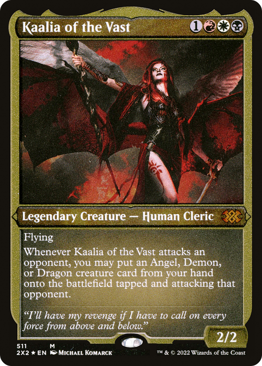 Kaalia of the Vast (Foil Etched) [Double Masters 2022]