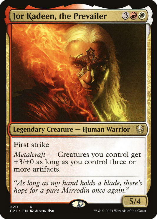 Jor Kadeen, the Prevailer [Commander 2021]