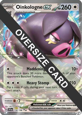 Oinkologne ex (158/198) - Holofoil Jumbo Cards - Double Rare