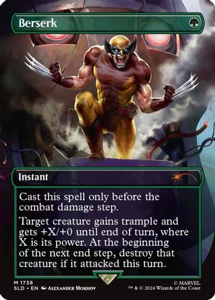 Berserk (1738) (Rainbow Foil) [Secret Lair Drop Series]