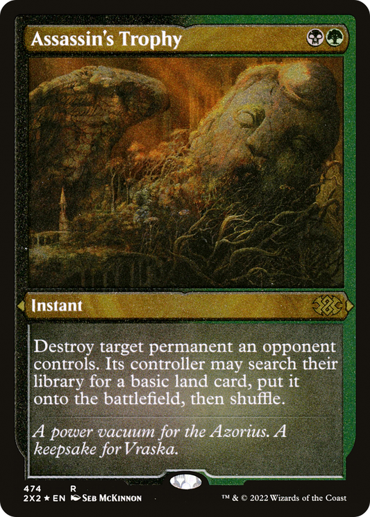Assassin's Trophy (Foil Etched) [Double Masters 2022]