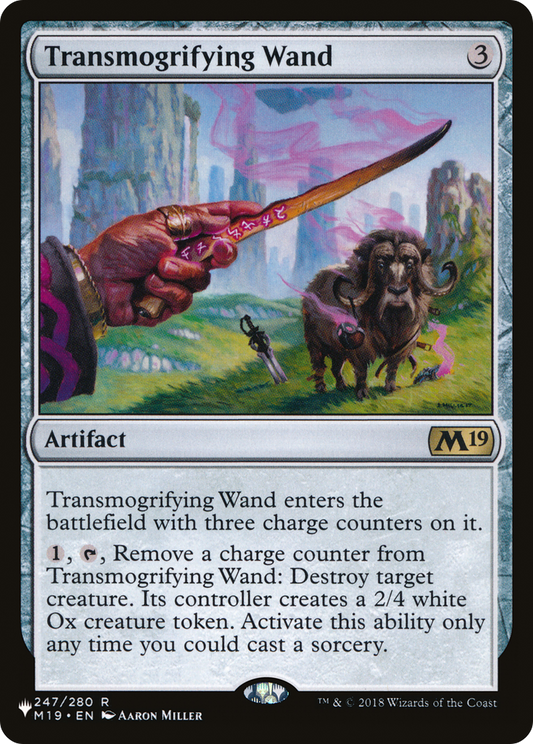 Transmogrifying Wand [The List]