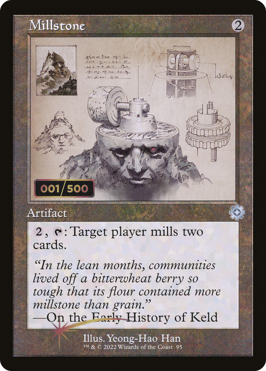 Millstone (Retro Schematic) (Serialized) [The Brothers' War Retro Artifacts]