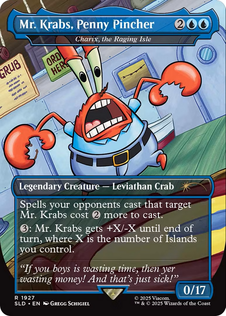 Mr. Krabs, Penny Pincher - Charix, the Raging Isle [Secret Lair Drop Series]