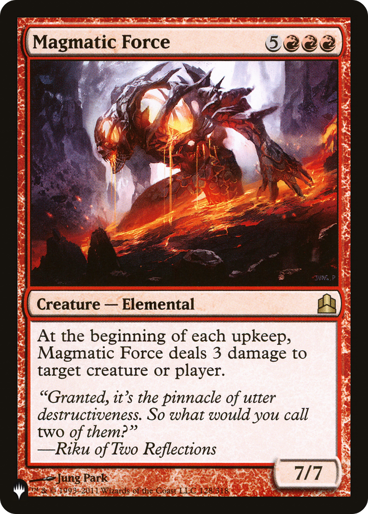 Magmatic Force [The List]