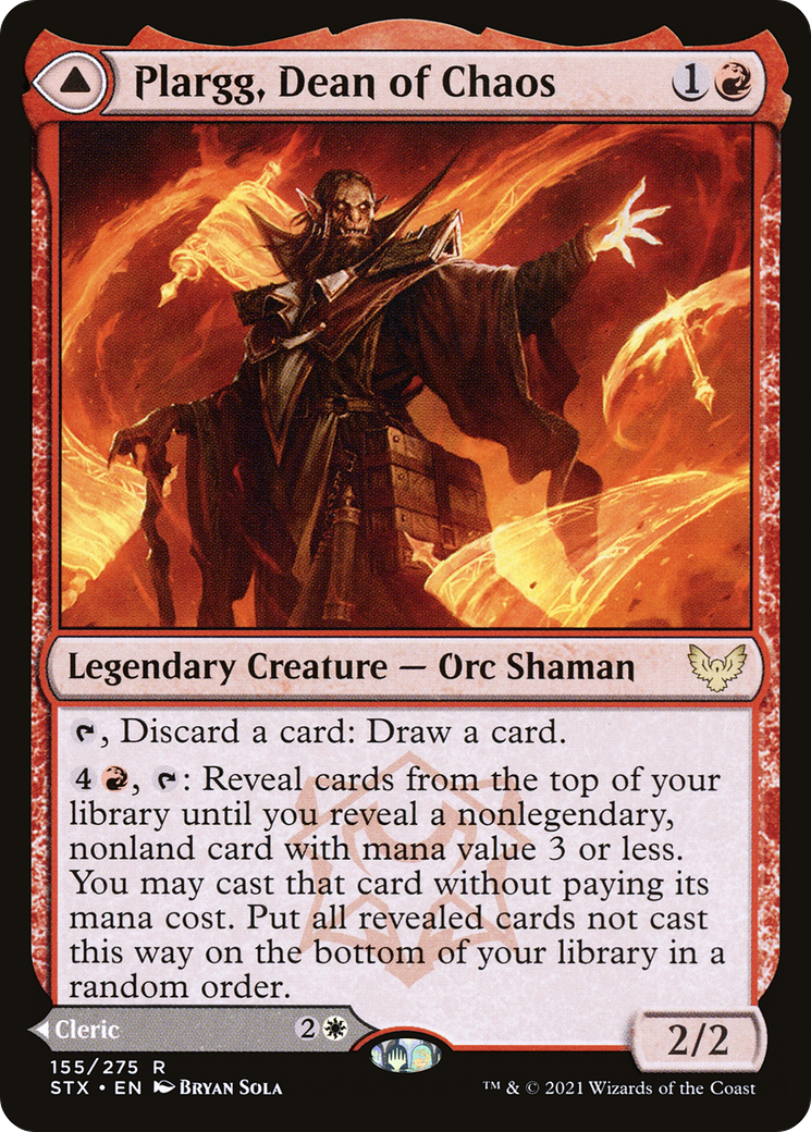Plargg, Dean of Chaos // Augusta, Dean of Order [Strixhaven: School of Mages]