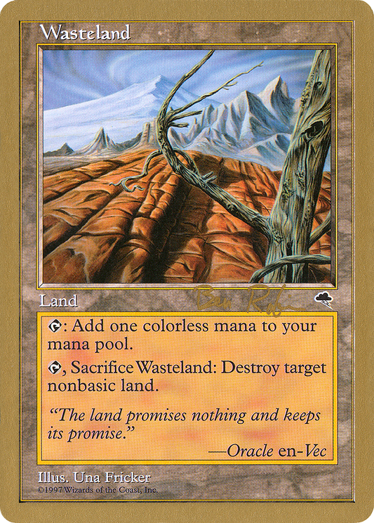 Wasteland (Ben Rubin) [World Championship Decks 1998]