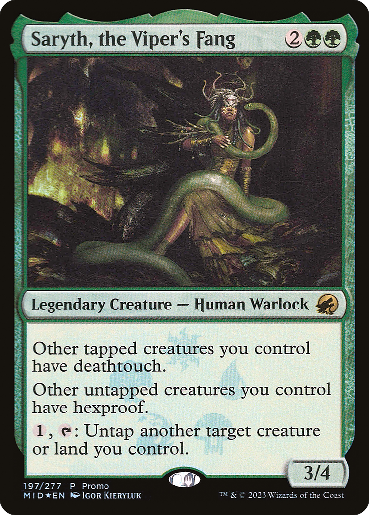 Saryth, the Viper's Fang [Media Promos]