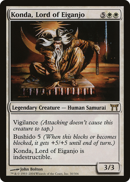 Konda, Lord of Eiganjo [Champions of Kamigawa]