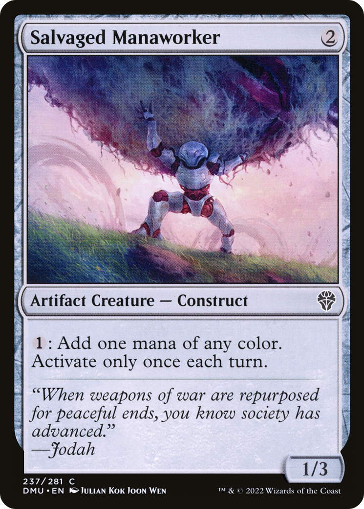 Salvaged Manaworker [Dominaria United]