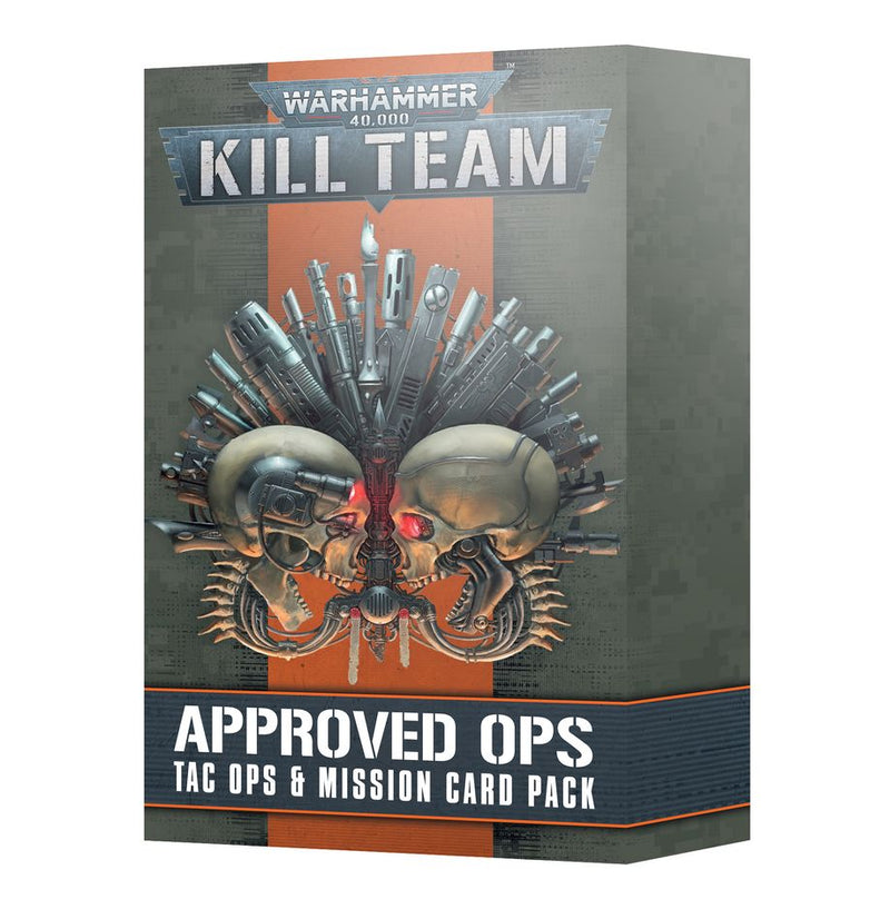Warhammer 40,000 Kill Team Approved Ops Tac Ops & Mission Card Pack