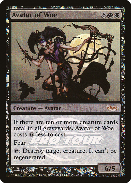 Avatar of Woe (Pro Tour) [Pro Tour Promos]