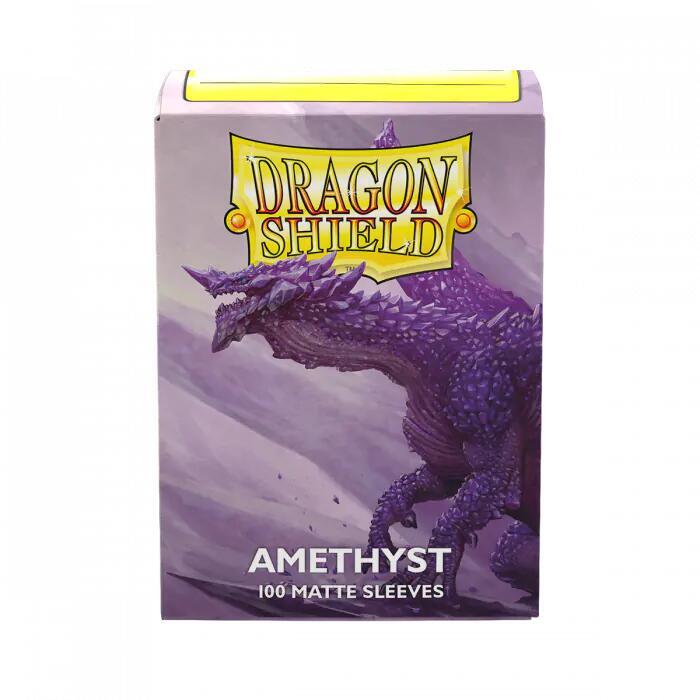 Dragon Shield: Standard 100ct Sleeves - Amethyst (Matte)